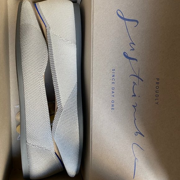 Rothy's The Point Shoe (Gull Grey) - Picture 3 of 5